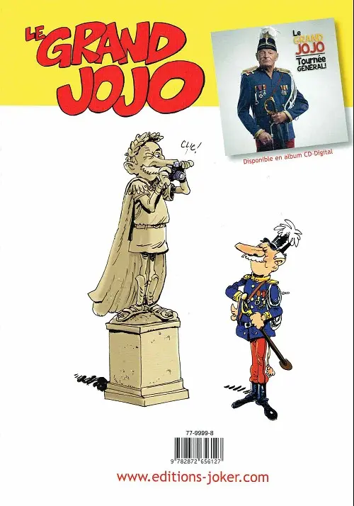 Verso de l'album Le Grand jojo Non, peut-être !