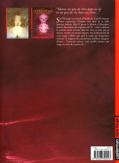 Verso de l'album Hyrknoss Tome 2 Le seigneur des cauchemars