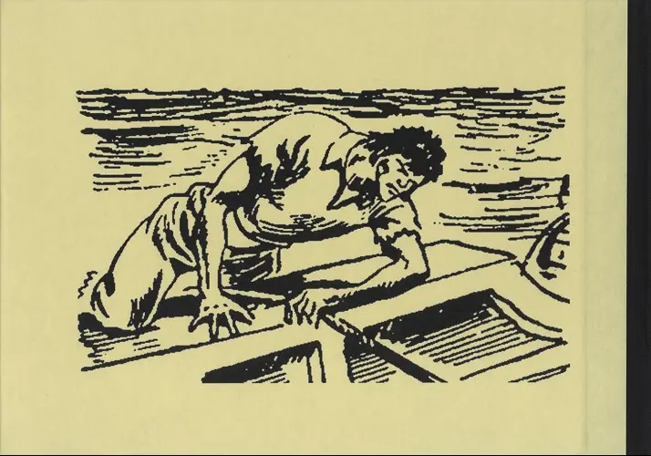 Verso de l'album Joséphin Pescalourde Pirate malgré lui