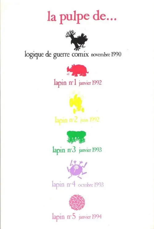 Verso de l'album Lapin Le pâté de Lapin