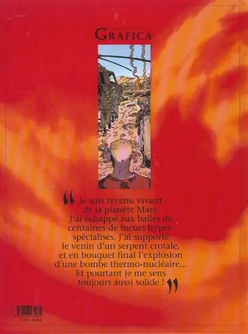 Verso de l'album Le Lièvre de Mars Tome 8