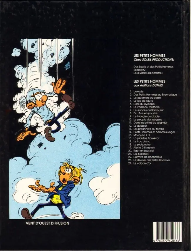 Verso de l'album Les Petits hommes Soleil / Jourdan Tome 2 Eslapion 2