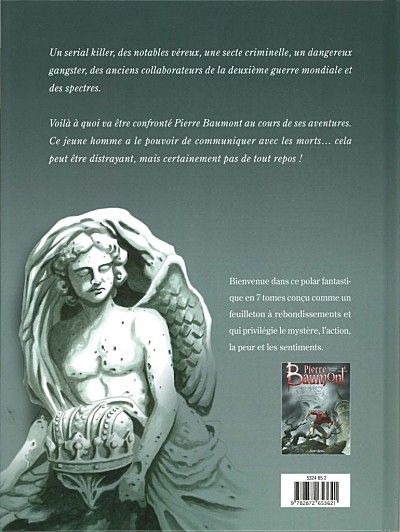 Verso de l'album Pierre Baumont Tome 1 Premières rencontres