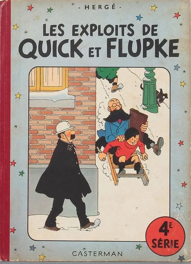Couverture de l'album Quick et Flupke - Gamins de Bruxelles 4e série