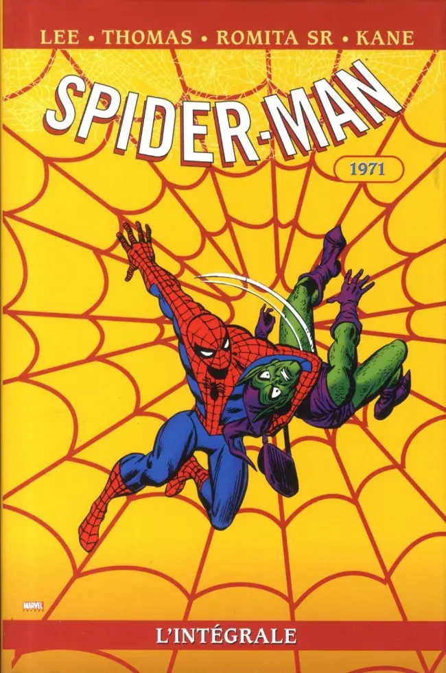 Couverture de l'album Spider-Man - L'Intégrale Tome 9 1971