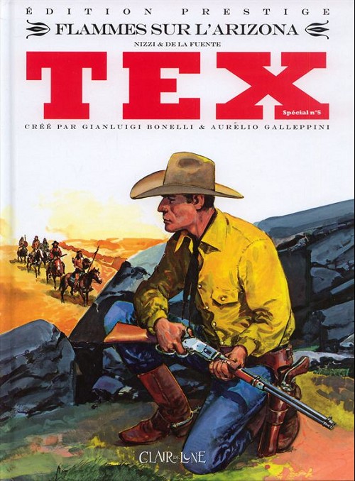 Couverture de l'album Tex (Spécial) Tome 5 Flammes sur l'Arizona