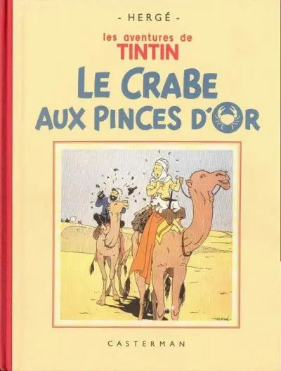 Couverture de l'album Tintin Tome 9 Le crabe aux pinces d'or