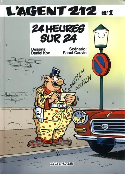 Couverture de l'album L'Agent 212 Tome 1 24 heures sur 24