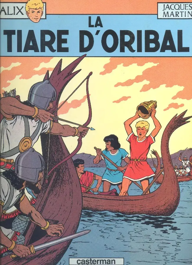 Couverture de l'album Alix Tome 4 La tiare d'Oribal
