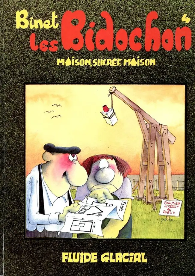 Couverture de l'album Les Bidochon Tome 4 Maison, sucrée maison