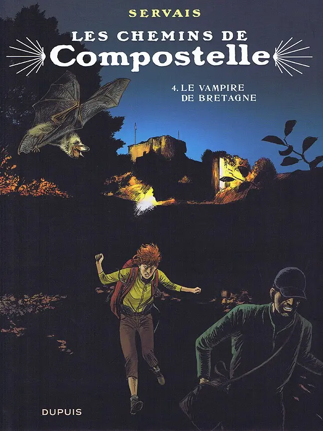 Couverture de l'album Les Chemins de Compostelle Tome 4 Le vampire de Bretagne
