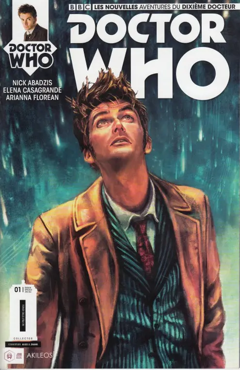 Couverture de l'album Doctor Who (Les nouvelles aventures du dixième docteur) Tome 1 Les révolutions de la terreur