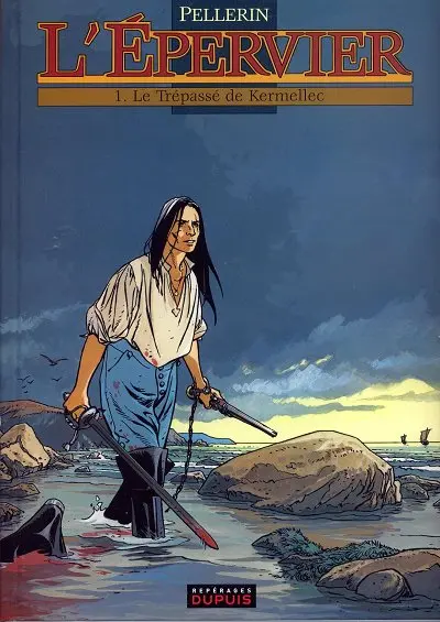 Couverture de l'album L'Épervier Tome 1 Le Trépassé de Kermellec