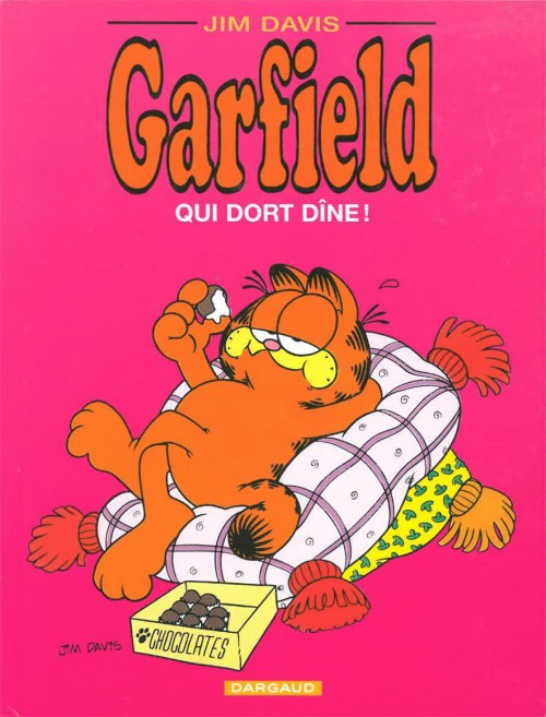 Couverture de l'album Garfield Tome 8 Qui dort, dîne !