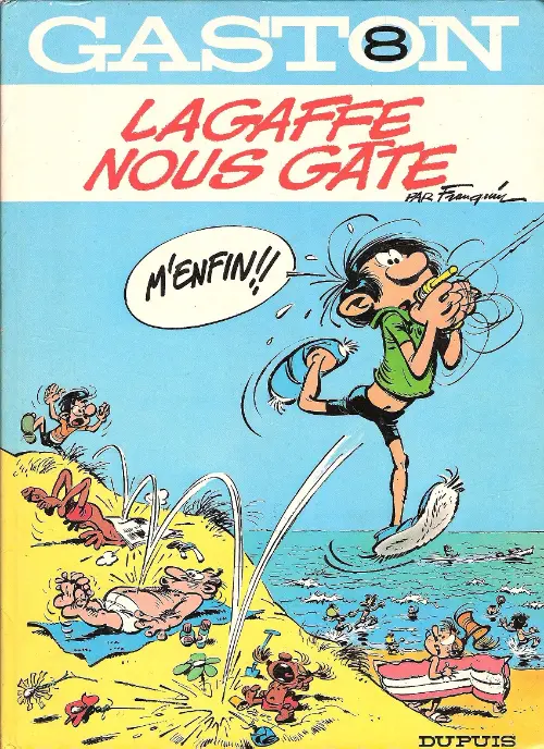 Couverture de l'album Gaston Tome 8 Lagaffe nous gâte