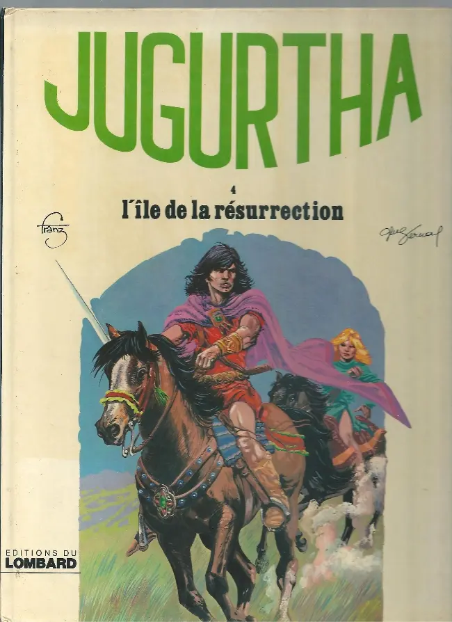 Couverture de l'album Jugurtha Tome 4 L'île de la Résurrection