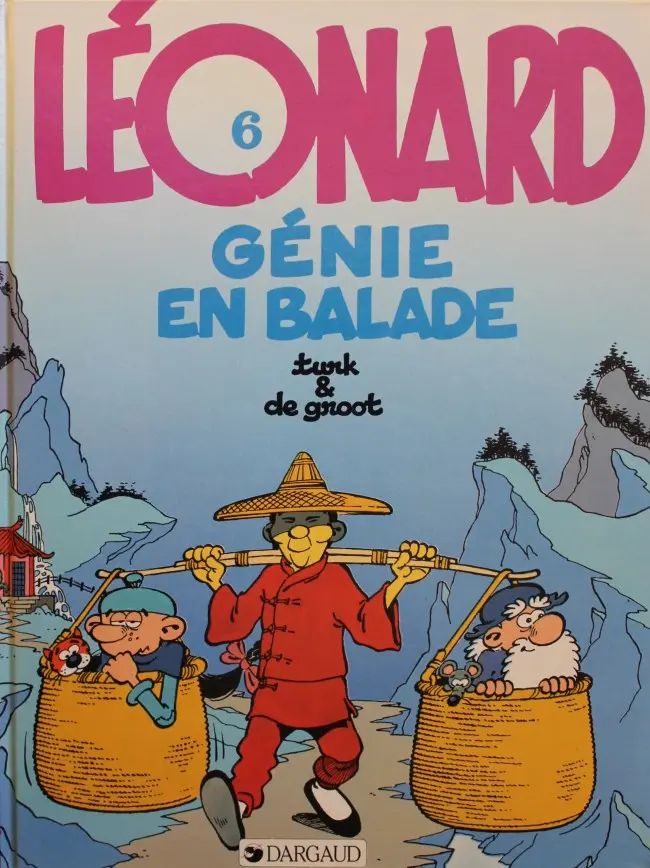 Couverture de l'album Léonard Tome 6 Génie en balade
