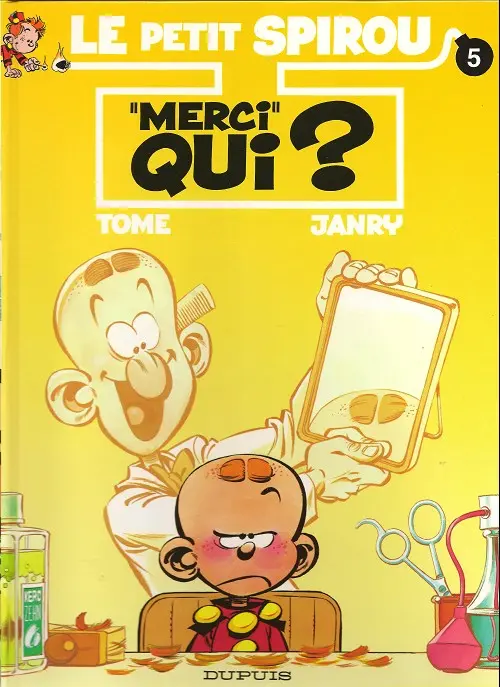 Couverture de l'album Le Petit Spirou Tome 5 Merci qui ?