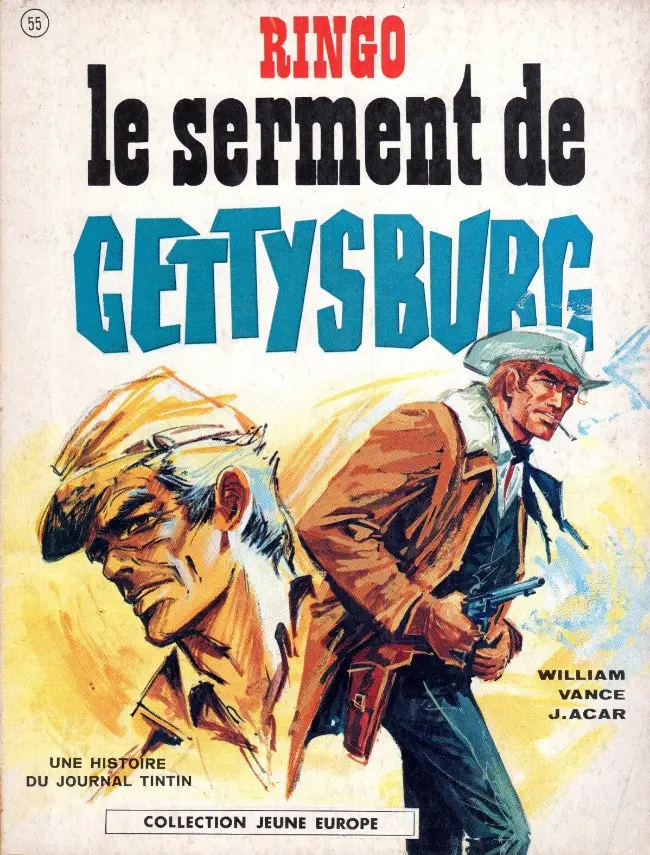 Couverture de l'album Ringo Tome 2 Le serment de Gettysburg