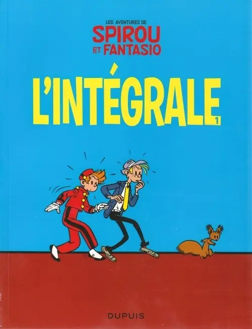 Couverture de l'album Spirou et Fantasio L'Intégrale 1
