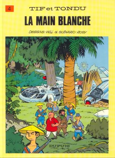 Couverture de l'album Tif et Tondu Tome 4 La main blanche