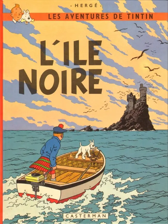 Couverture de l'album Tintin Tome 7 L'île noire