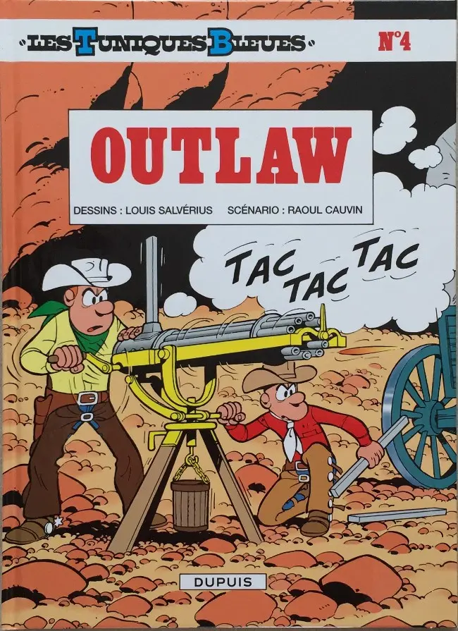 Couverture de l'album Les Tuniques Bleues Tome 4 Outlaw