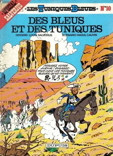 Couverture de l'album Les Tuniques Bleues Tome 10 Des bleus et des tuniques