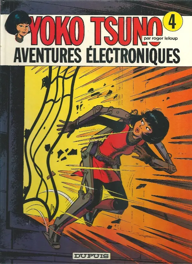 Couverture de l'album Yoko Tsuno Tome 4 Aventures électroniques