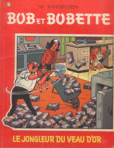 Couverture de l'album Bob et Bobette Tome 67 Le Jongleur du veau d'or