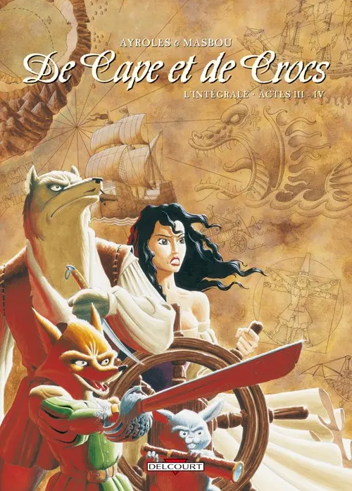 Couverture de l'album De Cape et de Crocs L'Intégrale Actes III - IV