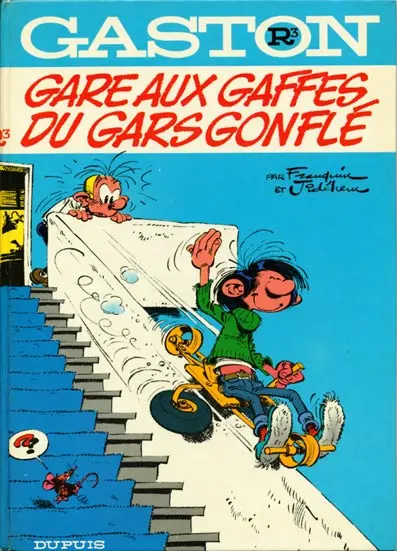 Couverture de l'album Gaston Tome 3 Gare aux gaffes du gars gonflé