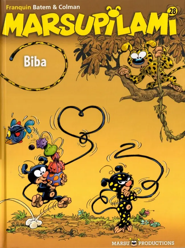 Couverture de l'album Marsupilami Tome 28 Biba