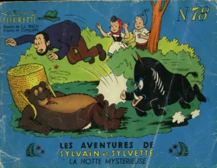 Couverture de l'album Sylvain et Sylvette Tome 78 La hotte mystérieuse