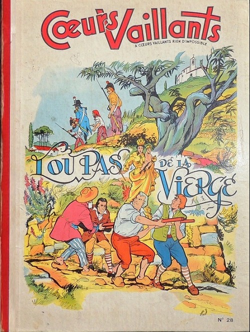 Couverture de l'album Cœurs Vaillants N° 28 1957 (n°27 à 42)