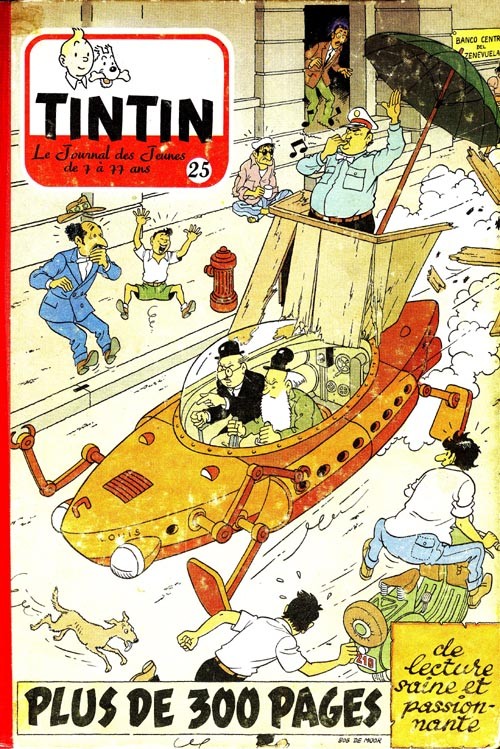 Couverture de l'album Tintin Tome 25