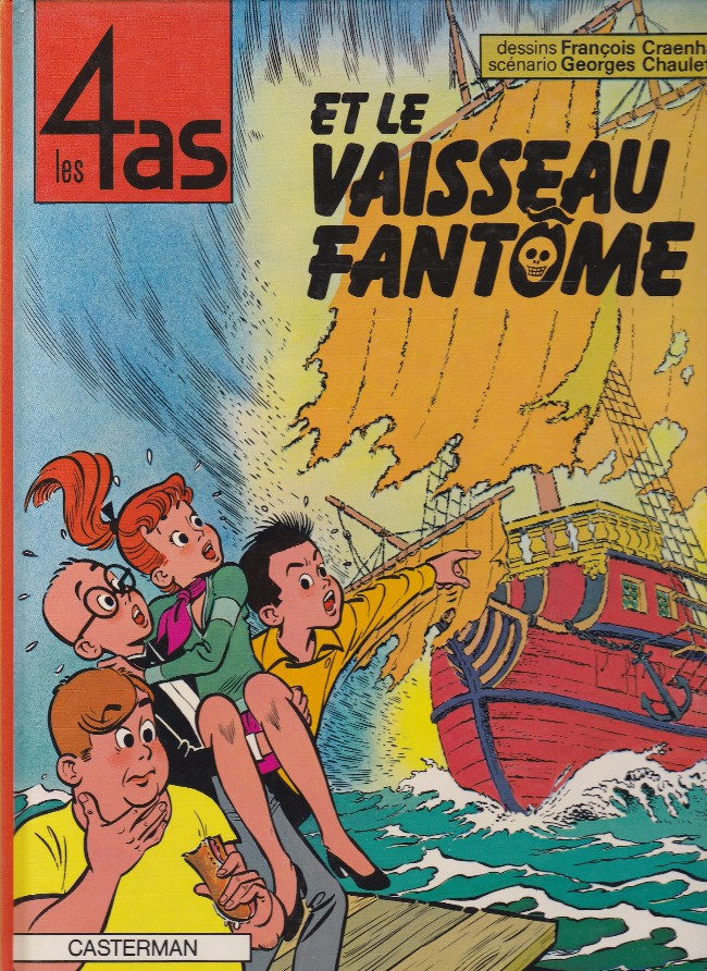 Couverture de l'album Les 4 as Tome 16 Les 4 as et le vaisseau fantôme