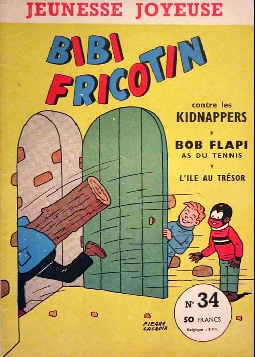 Couverture de l'album Bibi Fricotin Tome 34 Bibi Fricotin contre les kidnappers