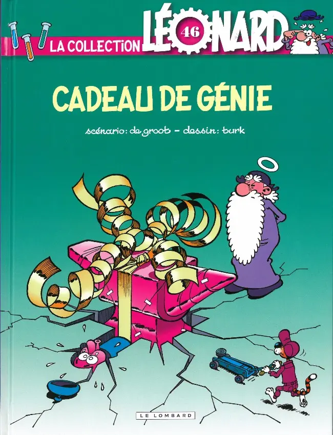 Couverture de l'album La Collection Léonard Tome 46 Cadeau de génie