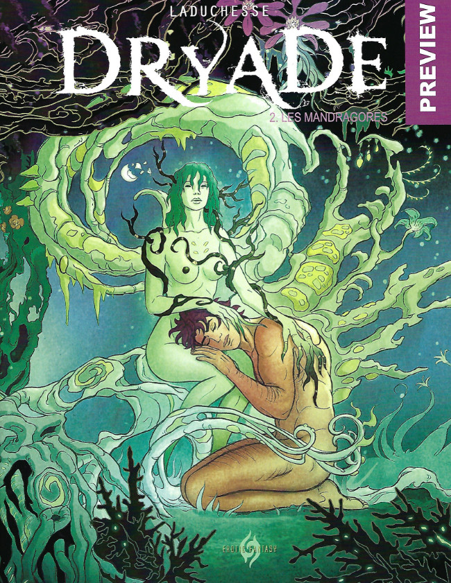 Couverture de l'album Dryade Les Mandragores