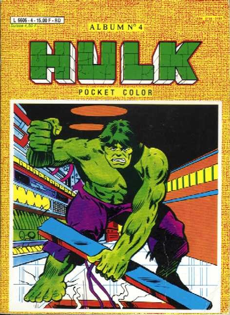 Couverture de l'album Hulk Album N° 4
