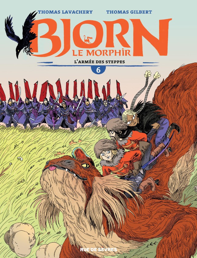 Couverture de l'album Bjorn le Morphir Rue de Sèvres Tome 6 L'armée des steppes