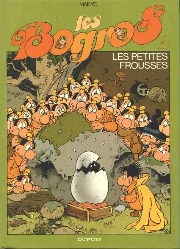 Couverture de l'album Les Bogros Tome 2 Les petites frousses