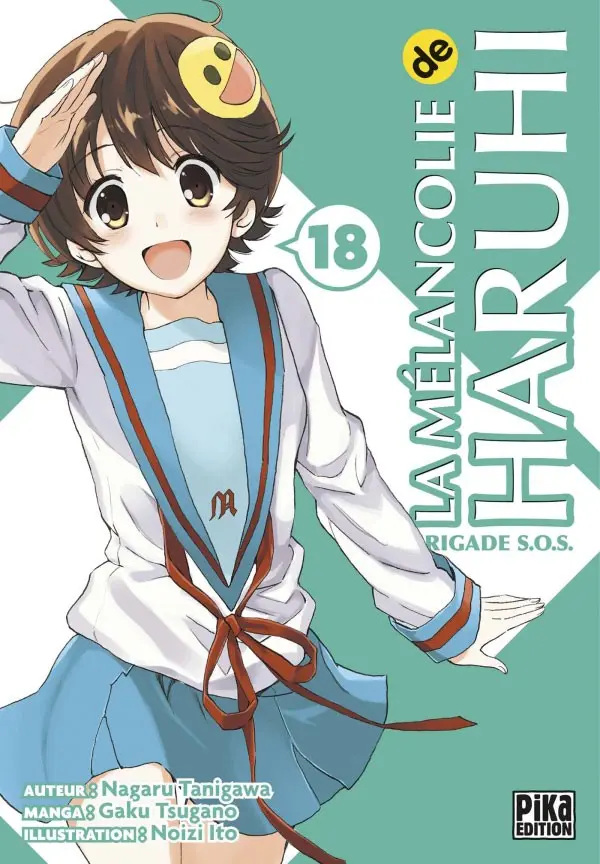 Couverture de l'album La Mélancolie de Haruhi Suzumiya 18