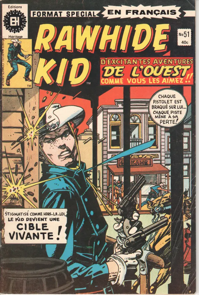 Couverture de l'album Rawhide Kid N° 51