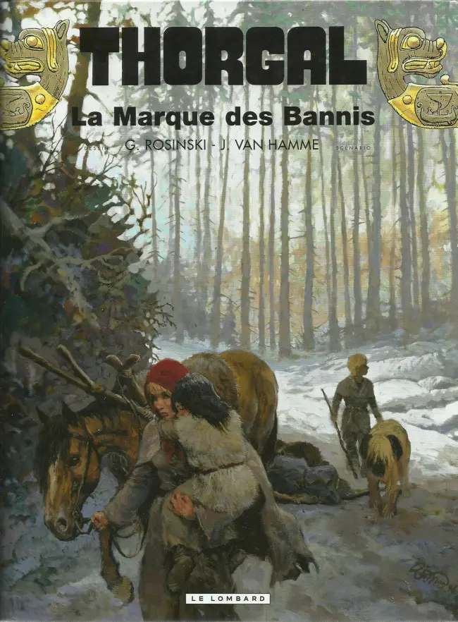 Couverture de l'album Thorgal Tome 20 La Marque des Bannis