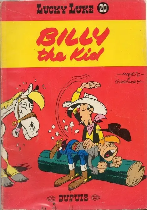 Couverture de l'album Lucky Luke Tome 20 Billy the Kid