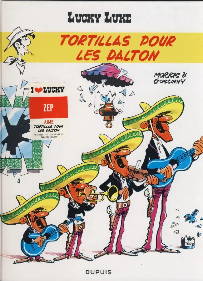Couverture de l'album Lucky Luke Tome 31 Tortillas pour les Dalton