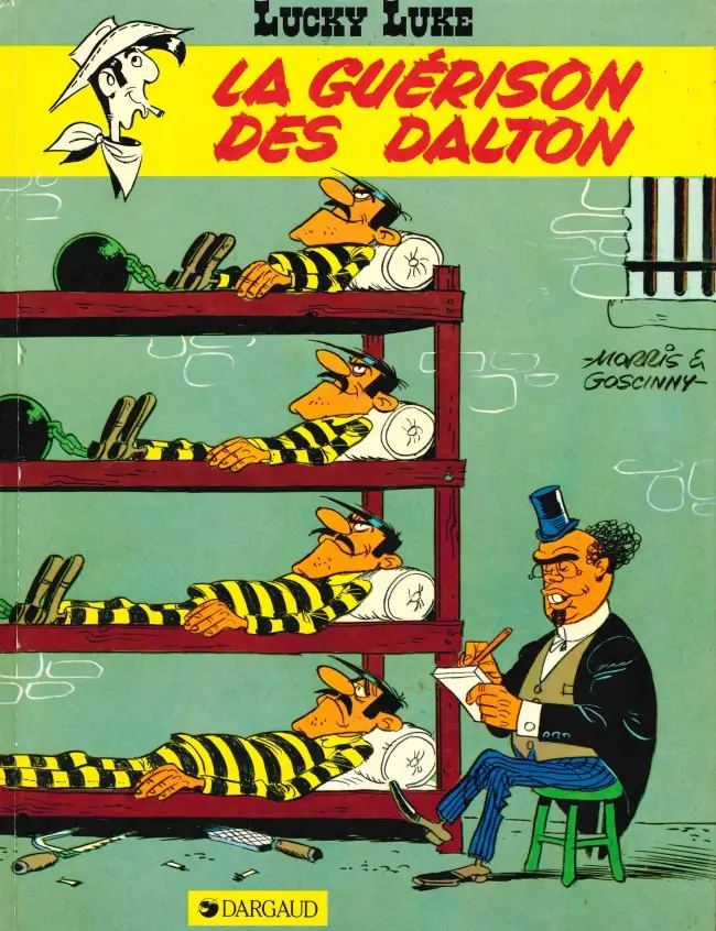 Couverture de l'album Lucky Luke Tome 44 La guérison des Dalton