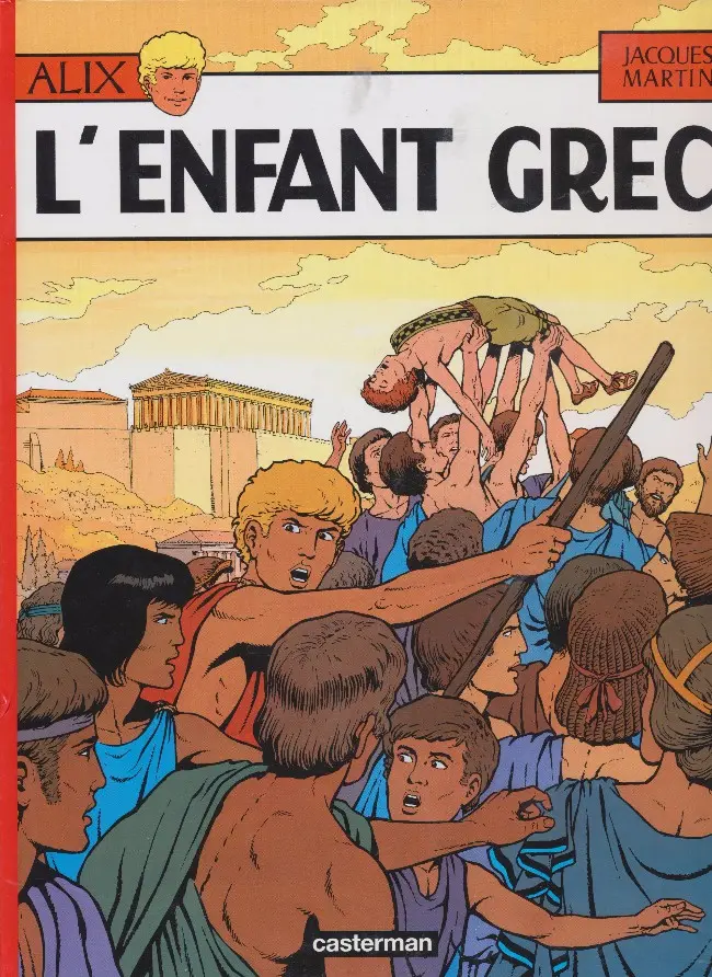 Couverture de l'album Alix Tome 15 L'enfant grec